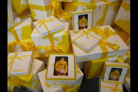 Selfridges Christmas window display